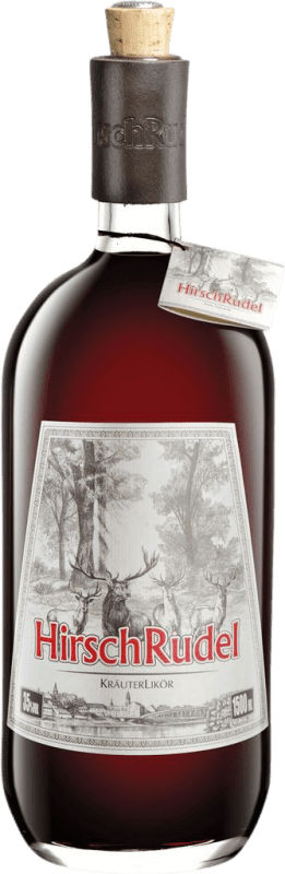 115,95 € Envio grátis | Licor de Ervas Hirschrudel Alemanha Garrafa Especial 1,5 L