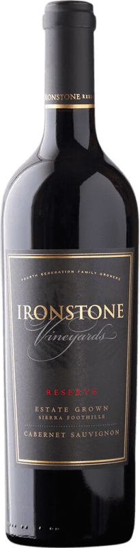 49,95 € 送料無料 | 赤ワイン Ironstone Grown Estate Wine — エステートワイン レセルバ アメリカ Cabernet Sauvignon — カベルネ・ソーヴィニヨン 75 cl