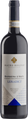 17,95 € Free Shipping | Red Wine Mauro Molino leradici D.O.C. Barbera d'Asti Piemonte Italy 75 cl