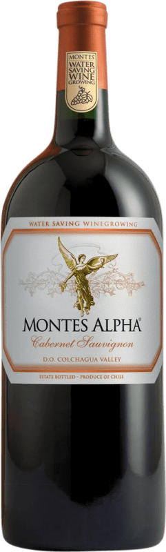 189,95 € 送料無料 | 赤ワイン Montes Alpha チリ Cabernet Sauvignon — カベルネ・ソーヴィニヨン ジェロボアム・ダブルマグナムボトル 3 L