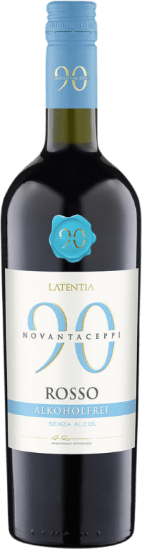 9,95 € Kostenloser Versand | Rotwein Novantaceppi Italien 75 cl Alkoholfrei