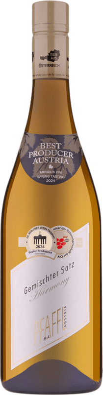 13,95 € Envio grátis | Vinho Branco Pfaffl Harmony D.A.C. Wiener Gemischter Satz Viena Áustria 75 cl