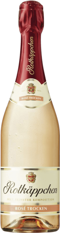 6,95 € Spedizione Gratuita | Spumante Rosato Rotkäppchen Mumm Trocken — Secco Rosé — Rosato Francia 75 cl