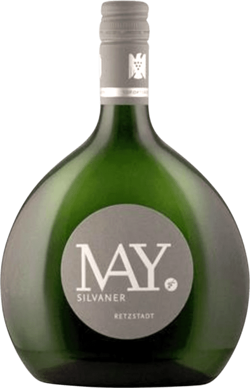 23,95 € 免费送货 | 白葡萄酒 Rudolf May Retzstadt Q.b.A. Franken Franken 德国 Silvaner — 西万尼 75 cl