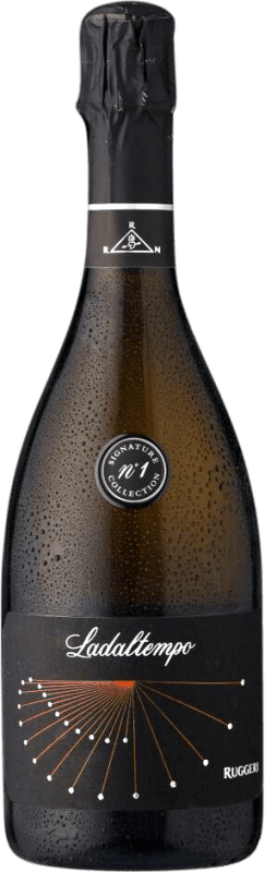 83,95 € 免费送货 | 白起泡酒 Ruggeri Ladaltempo Brut — 起泡酒 干型 特级 D.O.C. Prosecco 意大利 75 cl
