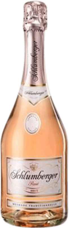 27,95 € Kostenloser Versand | Rosé Sekt Schlumberger Brut — Herb Traditionell, Rosé Österreich 75 cl