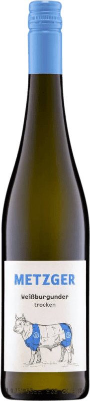 13,95 € Kostenloser Versand | Weißwein Uli Metzger Pastorenstück Trocken Q.b.A. Pfälz Pfälz Deutschland Pinot Blanc — Weißburgunder 75 cl