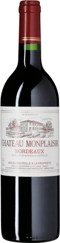 10,95 € Kostenloser Versand | Rotwein Producta Vignoble Château Monplaisir A.O.C. Bordeaux Bordeaux Frankreich 75 cl