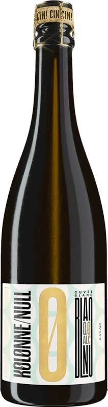 25,95 € Free Shipping | White Sparkling Wine Kolonne Null Cuvée Germany 75 cl 0.0 Zero Zero Alcohol-Free