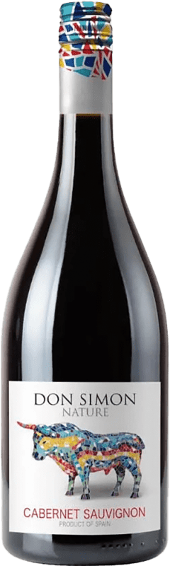 5,95 € Spedizione Gratuita | Vino Rosso Don Simón Nature Spagna Cabernet Sauvignon 75 cl