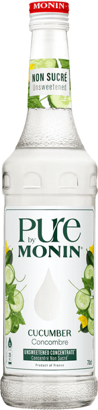 17,95 € Spedizione Gratuita | Concentrato per Cocktail Monin Senza Zucchero Concentrado — Concentrato, Pure — Puro Francia 70 cl Cucumber — Cetriolo Senza Alcol