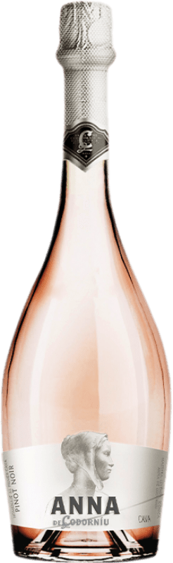 17,95 € Envío gratis | Espumoso Rosado Codorníu Anna Icónica Brut D.O. Cava Cataluña España Pinot Negro 75 cl