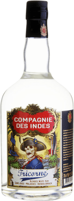 27,95 € Envoi gratuit | Rhum Compagnie des Indes Tricorne Blend — Assemblage Jamaïque 70 cl