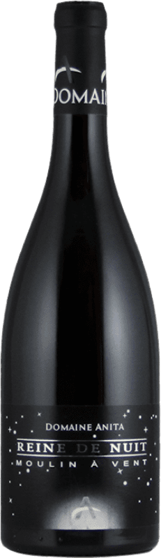 33,95 € Envio grátis | Vinho Tinto Domaine Anita Reine de Nuit A.O.C. Moulin à Vent França Gamay 75 cl