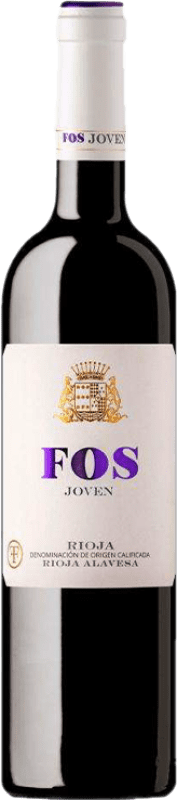 11,95 € 免费送货 | 红葡萄酒 Fos 年轻的 D.O.Ca. Rioja 拉里奥哈 西班牙 Tempranillo — 丹魄 75 cl