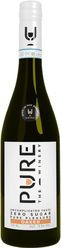 16,95 € Spedizione Gratuita | Vino Bianco Pure Oaked Zéro Dosage — Dosaggio Zero — Brut Nature D.O.C. Piedmont Piemonte Italia Chardonnay, Sauvignon 75 cl
