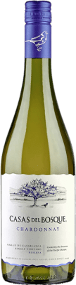 14,95 € 免费送货 | 白葡萄酒 Casas del Bosque 珍藏 I.G. Valle de Casablanca 卡萨布兰卡谷 智利 Chardonnay — 莎当妮 75 cl