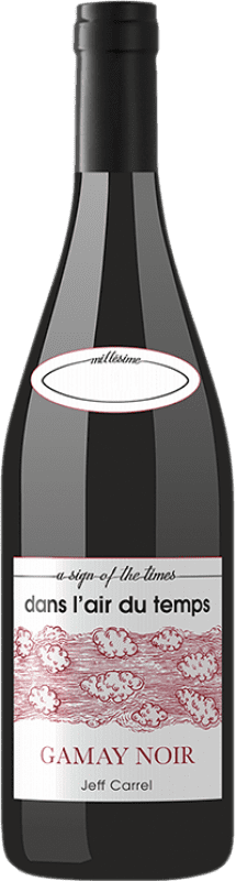 7,95 € Бесплатная доставка | Красное вино Jeff Carrel Dans l'Air du Temps A.O.C. France Франция Gamay — Гаме 75 cl