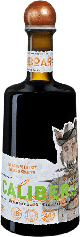 19,95 € Envio grátis | Licor de Ervas Boar Caliber 1844 Schwarzwald Alemanha Garrafa Medium 50 cl