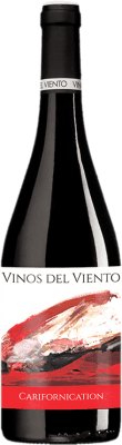 13,95 € Envío gratis | Vino Tinto Vinos del Viento Carifornication D.O. Campo de Borja Aragón España Garnacha, Cariñena 75 cl