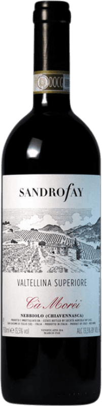 29,95 € Envío gratis | Vino Tinto Fay Cà Morei Valgella Superiore — Superior D.O.C. Valtellina Lombardia Italia Nebbiolo 75 cl