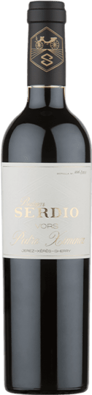 99,95 € Envio grátis | Vinho Doce Serdio Fino en Rama — Não Filtrado VORS Very Old Rare Sherry — Muito Velho e Raro D.O. Jerez-Xérès-Sherry Andaluzia Espanha Pedro Ximénez Garrafa Medium 50 cl