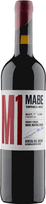 31,95 € 免费送货 | 红葡萄酒 Dani Mabe M1 D.O. Ribera del Duero 卡斯蒂利亚莱昂 西班牙 Tempranillo — 丹魄, Merlot — 梅洛 75 cl