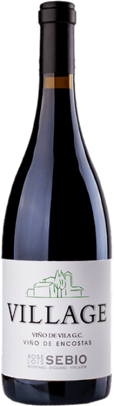 19,95 € Spedizione Gratuita | Vino Rosso Viños de Encostas Vino de Village — Vino di Village D.O. Ribeiro Galizia Spagna Sousón — Sousão, Brancellao, Caíño 75 cl