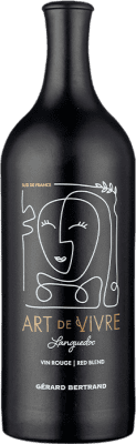 18,95 € Spedizione Gratuita | Vino Rosso Gérard Bertrand Art de Vivre A.O.C. Languedoc Languedoc Francia Syrah, Garnacha — Grenache, Mourvèdre 75 cl