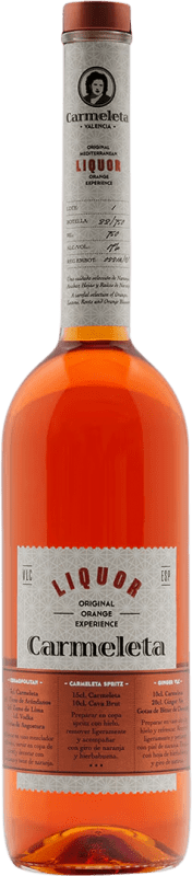 22,95 € Envio grátis | Licores Carmeleta Espanha 75 cl Naranja — Laranja
