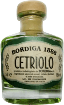 43,95 € Spedizione Gratuita | Liquori Bordiga Tintura Italia Bottiglietta Mignon 5 cl Cetriolo