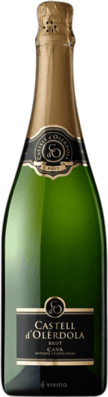 10,95 € Envio grátis | Espumante Branco Olerdola Brut — Bruto D.O. Cava Catalunha Espanha 75 cl