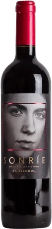 8,95 € Kostenloser Versand | Rotwein Win Sonríe Spanien 75 cl Alkoholfrei