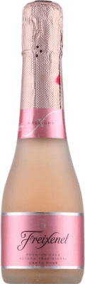 29,95 € Envio grátis | Caixa de 3 unidades Espumante Rosé Freixenet Carta Seco Rosé D.O. Cava Catalunha Espanha Garrafinha 20 cl