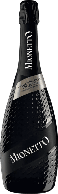 14,95 € 送料無料 | 白のスパークリングワイン Mionetto Vald Brut — ブリュット Luxury — ラグジュアリー D.O.C. Prosecco イタリア 75 cl