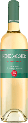 75,95 € Spedizione Gratuita | Scatola da 24 unità Vino Bianco René Barbier D.O. Penedès Catalogna Spagna Bottiglietta 25 cl