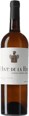 35,95 € Spedizione Gratuita | Vino Bianco De la Riva Macharnudo Fino D.O. Jerez-Xérès-Sherry Andalusia Spagna Palomino Fino 75 cl