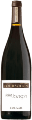 63,95 € Бесплатная доставка | Красное вино Domaine Coursodon L'Olivaie A.O.C. Saint-Joseph Рона Франция Syrah — Сира 75 cl