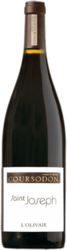 63,95 € Бесплатная доставка | Красное вино Domaine Coursodon L'Olivaie A.O.C. Saint-Joseph Рона Франция Syrah — Сира 75 cl