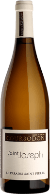 77,95 € Envio grátis | Vinho Branco Domaine Coursodon Le Paradis de Saint-Pierre A.O.C. Saint-Joseph Rhône França Roussanne, Marsanne 75 cl