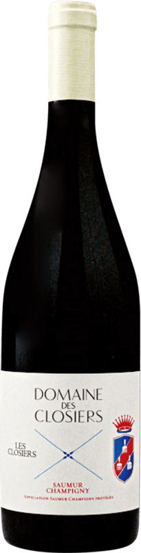 35,95 € Kostenloser Versand | Rotwein Domaine des Closiers A.O.C. Saumur-Champigny Loire Frankreich Cabernet Franc 75 cl
