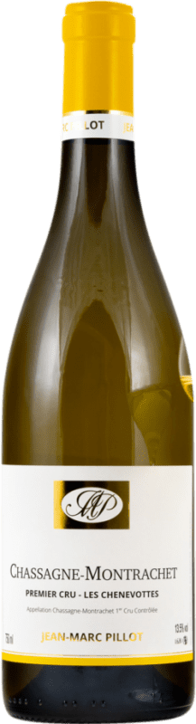 109,95 € Бесплатная доставка | Белое вино Domaine Jean-Marc Pillot Les Chenevottes 1er Premier Cru A.O.C. Chassagne-Montrachet Бургундия Франция Chardonnay — Шардоне 75 cl