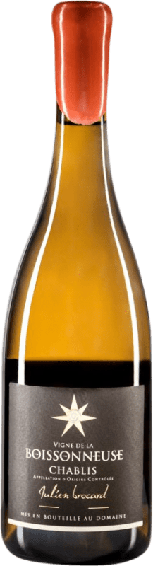 34,95 € Envio grátis | Vinho Branco Julien Brocard 7 Lieux La Boissonneuse A.O.C. Chablis Borgonha França Chardonnay 75 cl