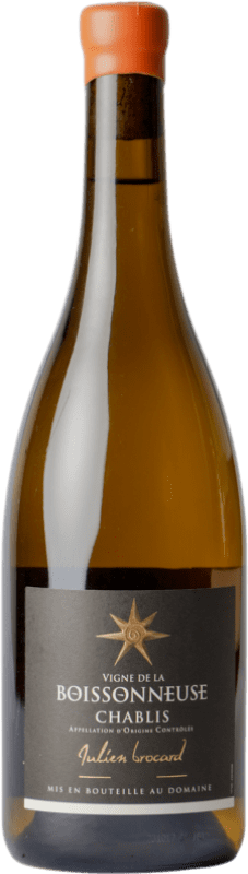 71,95 € Envio grátis | Vinho Branco Julien Brocard 7 Lieux La Boissonneuse A.O.C. Chablis Borgonha França Chardonnay Garrafa Magnum 1,5 L