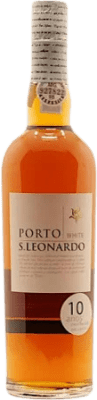 32,95 € Бесплатная доставка | Сладкое вино Quinta do Mourão San Leonardo Branco — Белый I.G. Porto Дора Португалия Códega — Кодега, Viosinho — Виосиньо, Cercial — Серсиаль 10 Лет Средняя бутылка 50 cl