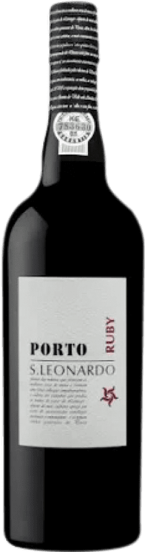 18,95 € Spedizione Gratuita | Vino Dolce Quinta do Mourão San Leonardo Ruby I.G. Porto Douro Portogallo Touriga Franca, Touriga Nacional, Tinta Roriz 75 cl