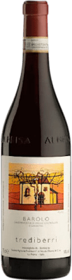 79,95 € Envío gratis | Vino Tinto Trediberri D.O.C.G. Barolo Piemonte Italia Nebbiolo Botella Magnum 1,5 L