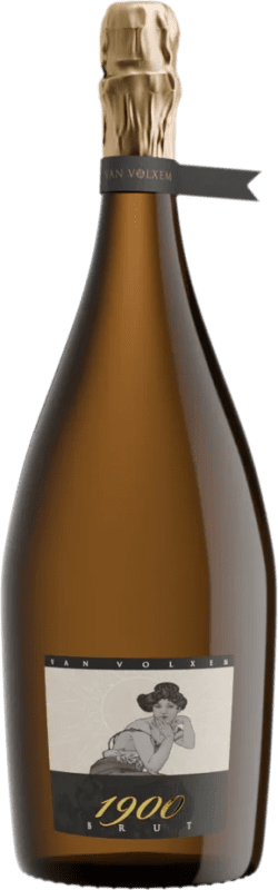 42,95 € 免费送货 | 白葡萄酒 Van Volxem 1900 Brut — 起泡酒 干型 Q.b.A. Mosel Mosel 德国 Riesling — 雷司令 75 cl