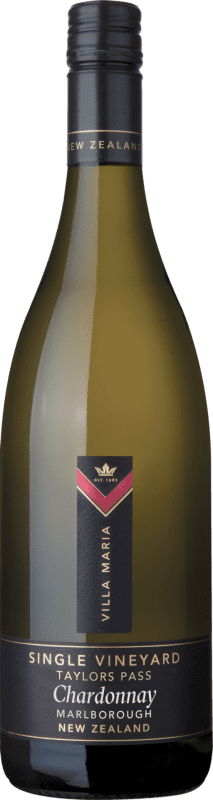 43,95 € Kostenloser Versand | Weißwein Villa Maria Taylors Pass Single Vineyard — Einzellagenwein I.G. Marlborough Marlborough Neuseeland Chardonnay 75 cl Fruity — Fruchtig