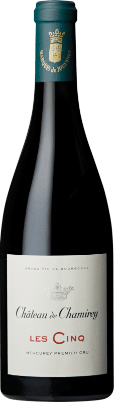 174,95 € Envoi gratuit | Vin Rouge Château de Chamirey Les Cinq Trocken — Sec 1er Premier Cru, Cuvée A.O.C. Mercurey Bourgogne France Pinot Noir 75 cl